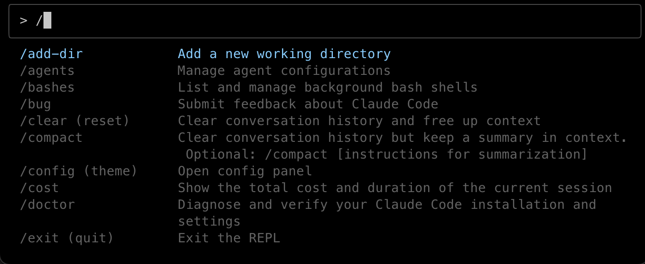 Claude Code shortcuts